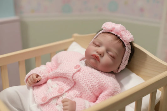 FAITH Sweet reborn doll girl Professionally weighted 4.2lbs 1.9kgs 16" 41cm