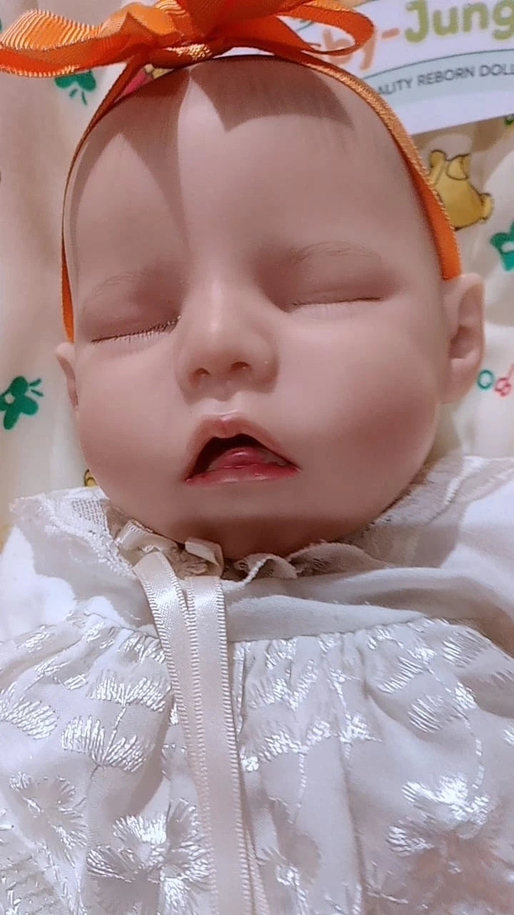 STELLA Beautiful Reborn doll Nicely weighted to 4 lbs 1.8 kgs 15" 38cm