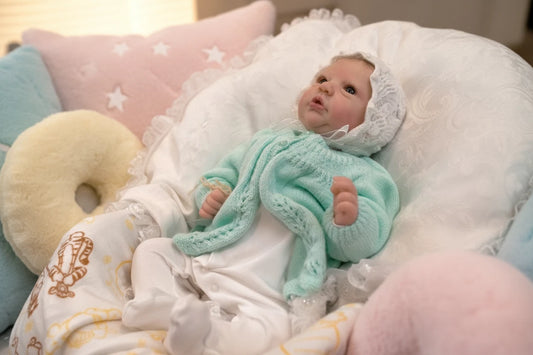 JULIA Beautiful reborn girl professionally weighted to 5.94 lbs 19"