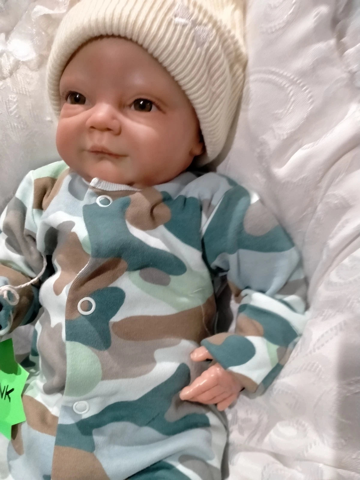 FRANK Charming reborn doll Boy Professionally weighted 5 lbs 2.3kgs 18" 46cm