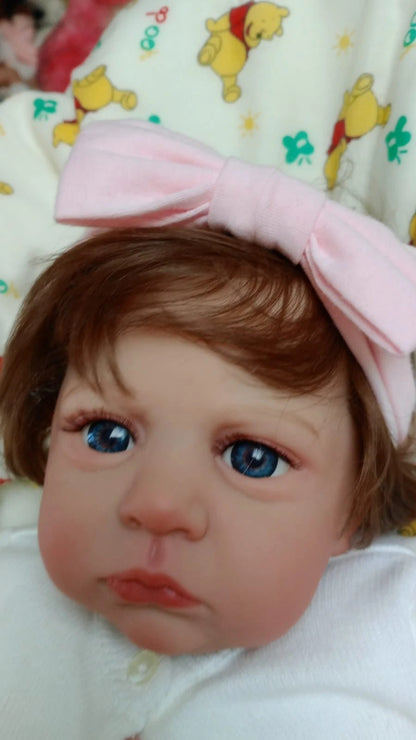 FLORA Reborn doll Cameron By Laura Tuzio Ross Weight 7.5lbs 3.4kgs 19" 48cm