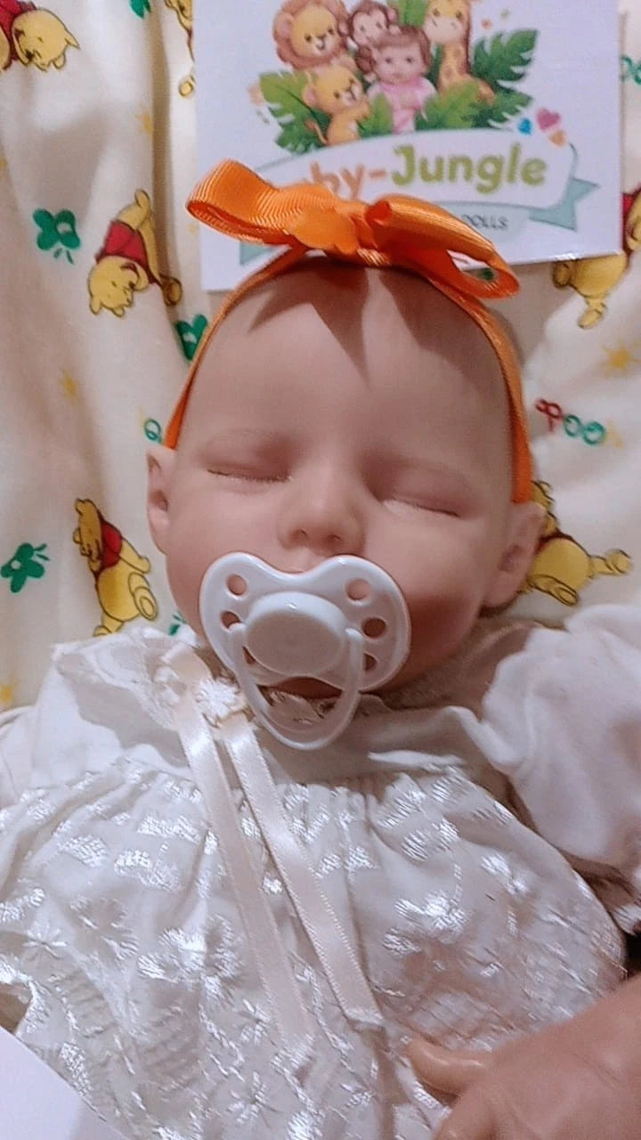 STELLA Beautiful Reborn doll Nicely weighted to 4 lbs 1.8 kgs 15" 38cm