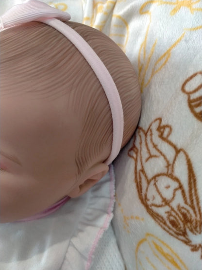 ESME Beautiful reborn doll girl. Nicely Weighted to 5.4lbs 2.5kgs 19" 48cm