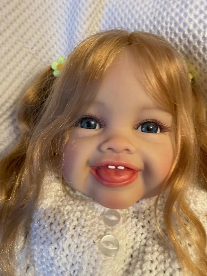 DOTTY Beautiful Chunky reborn Doll girl Professionally weighted to 9.88 lbs 23"