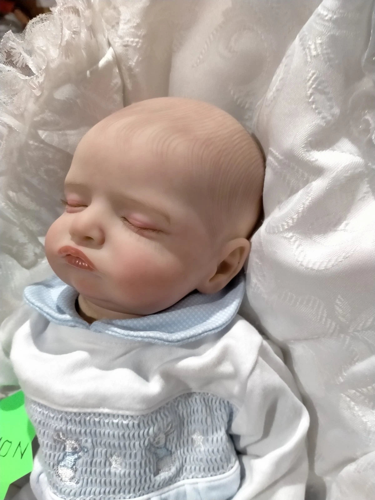 DAMON reborn doll Boy by Professionally weighted 4.1 lbs 1.8 kgs 16" 41cm