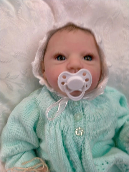 JULIA Beautiful reborn girl professionally weighted to 5.94 lbs 19"