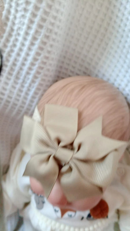 FOXY Beautiful reborn baby girl Professionally weighted to 5.82 lbs 18" 46cm