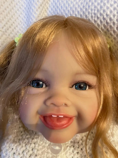 DOTTY Beautiful Chunky reborn Doll girl Professionally weighted to 9.88 lbs 23"