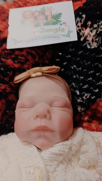 ELOISE Reborn doll girl. Professionally weighted to 4lbs 1.8kgs 15" 38cm Miley by Cassie Brace