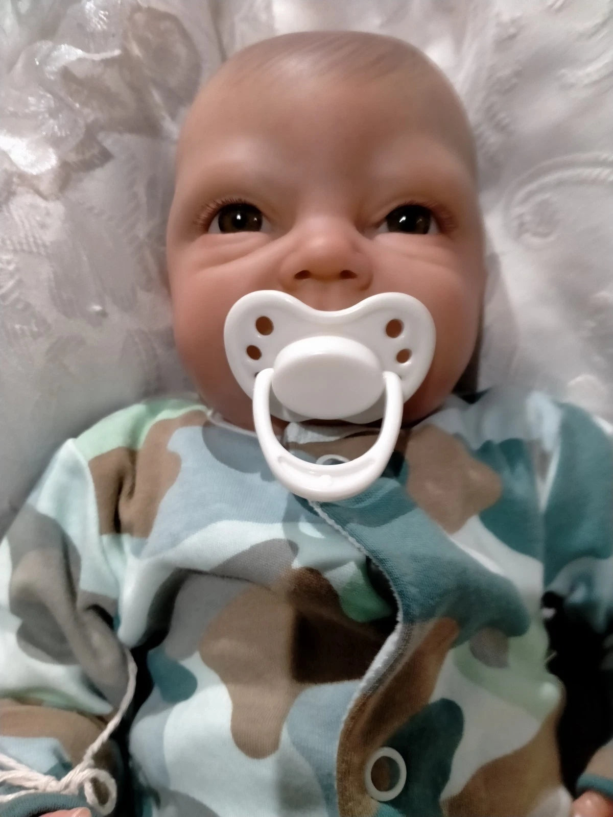 FRANK Charming reborn doll Boy Professionally weighted 5 lbs 2.3kgs 18" 46cm