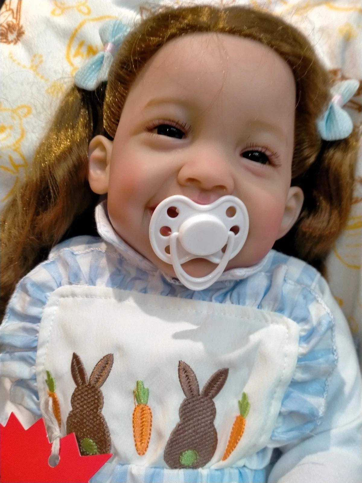 SIENNA Beautiful reborn doll girl. Nicely Weighted to 6.2lbs 2.8kgs 22" 56cm