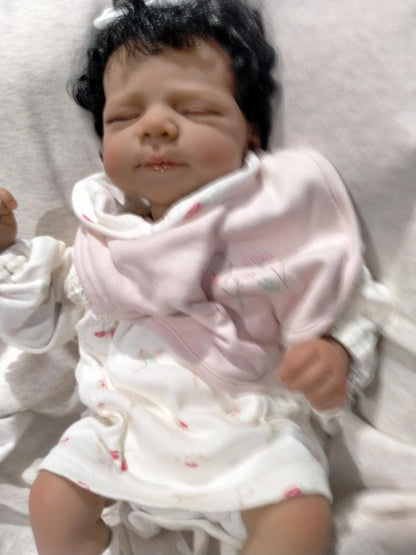 SIMONE By Joanna Kazmierczak reborn doll girl Weight 3.5lbs 1.6kgs 15" 38cm
