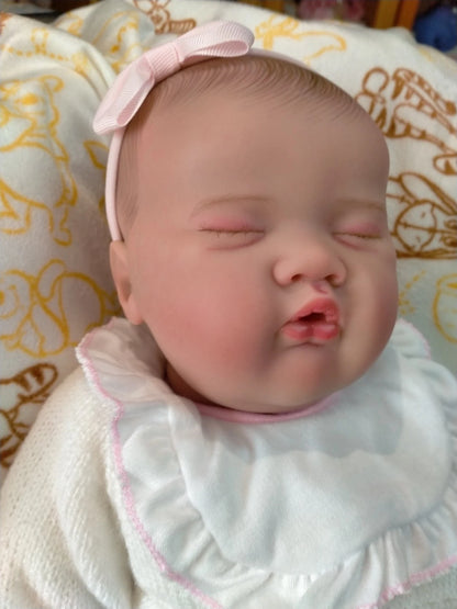 ESME Beautiful reborn doll girl. Nicely Weighted to 5.4lbs 2.5kgs 19" 48cm