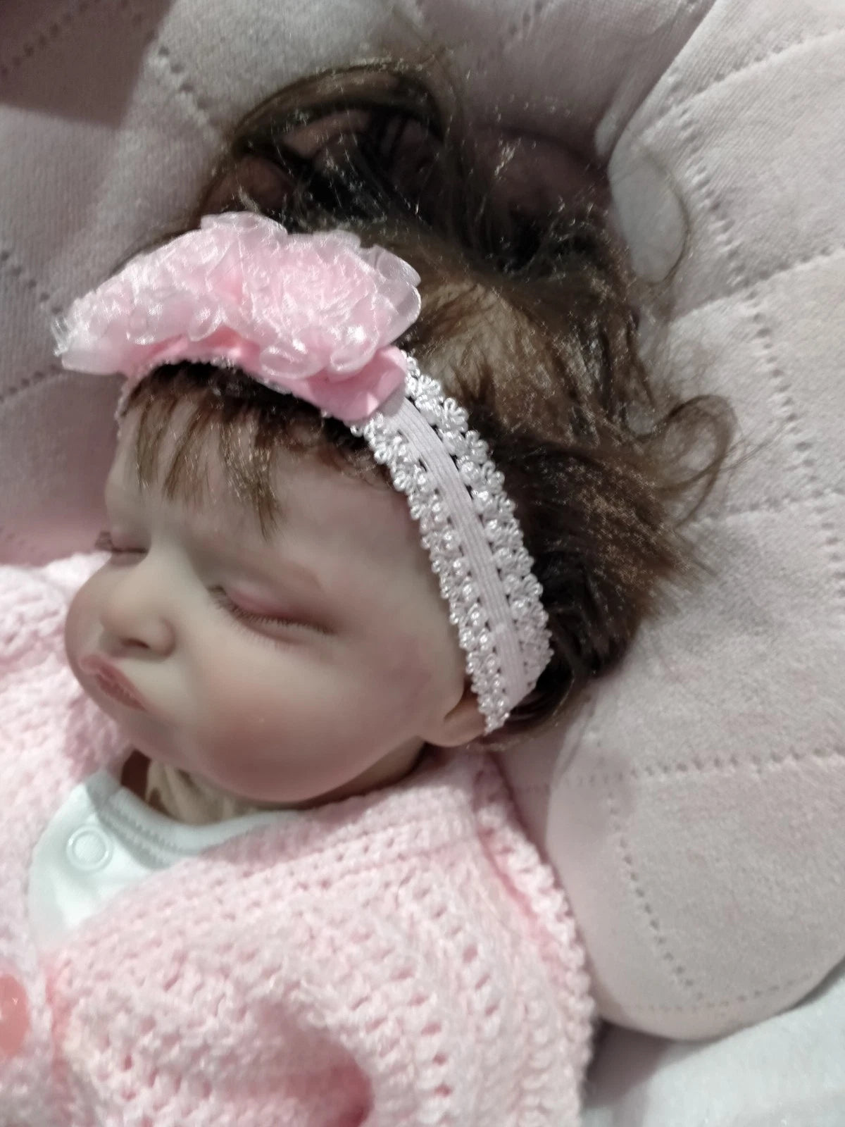 FAITH Sweet reborn doll girl Professionally weighted 4.2lbs 1.9kgs 16" 41cm