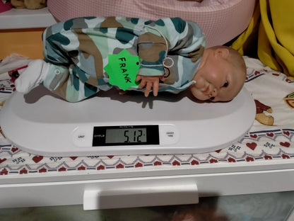 FRANK Charming reborn doll Boy Professionally weighted 5 lbs 2.3kgs 18" 46cm
