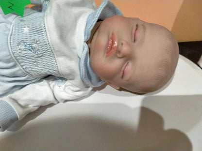 DAMON reborn doll Boy by Professionally weighted 4.1 lbs 1.8 kgs 16" 41cm