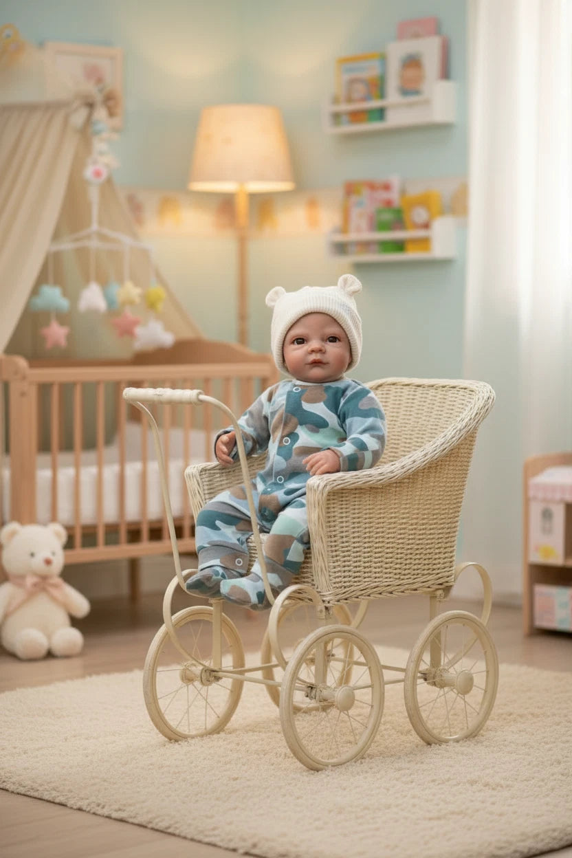 FRANK Charming reborn doll Boy Professionally weighted 5 lbs 2.3kgs 18" 46cm