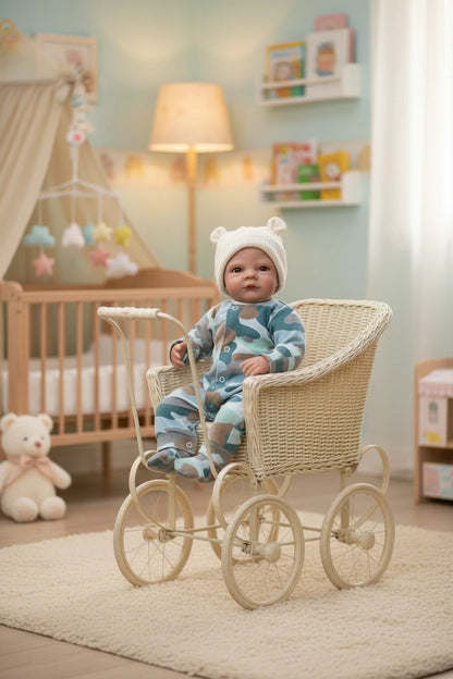FRANK Charming reborn doll Boy Professionally weighted 5 lbs 2.3kgs 18" 46cm