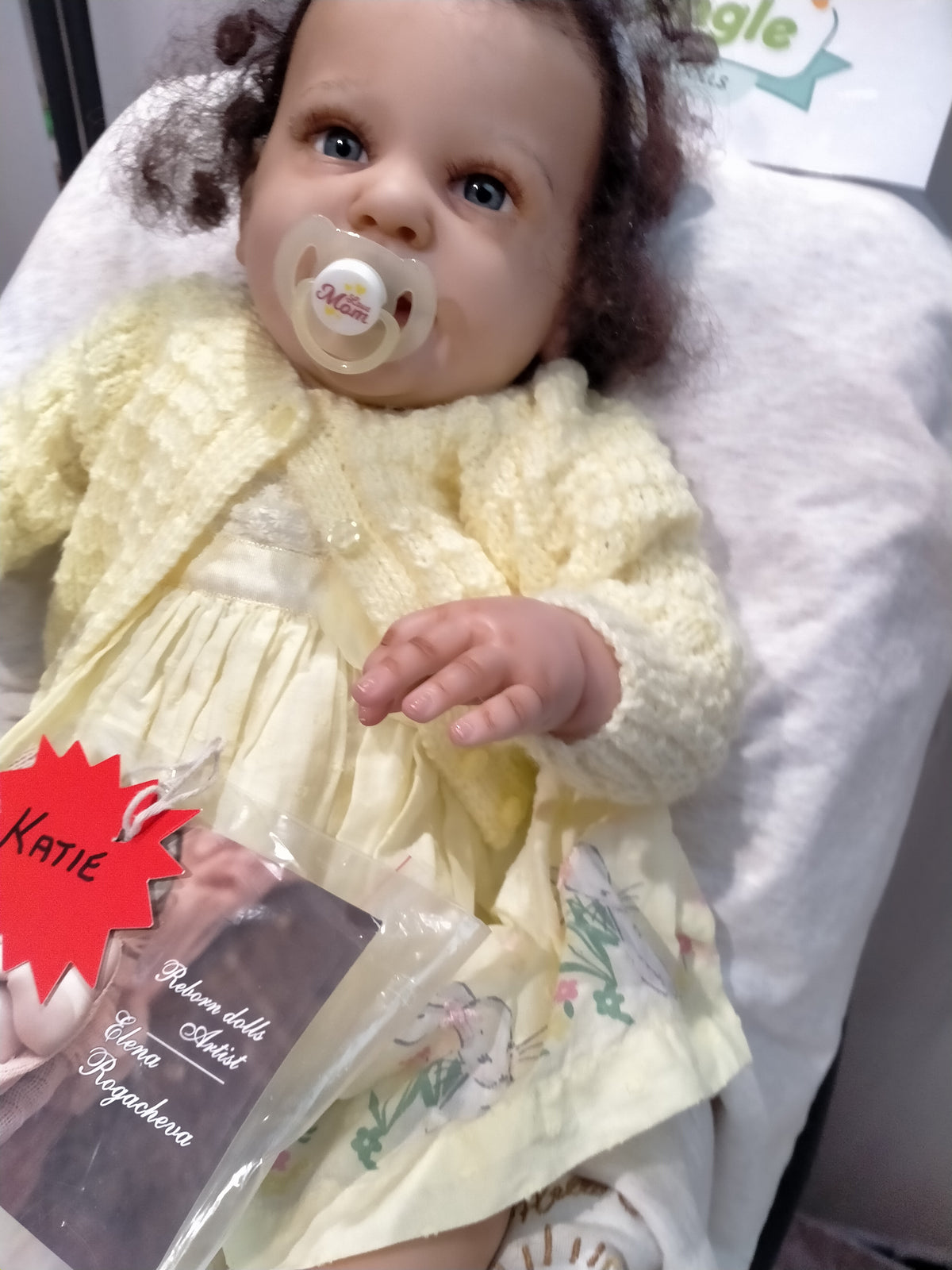 KATIE-MARIE ❤️By Ann Timmerman Professionally weighted 7.5lbs 3.4kgs 26" 64cm  Painted by Elena Rogacheva