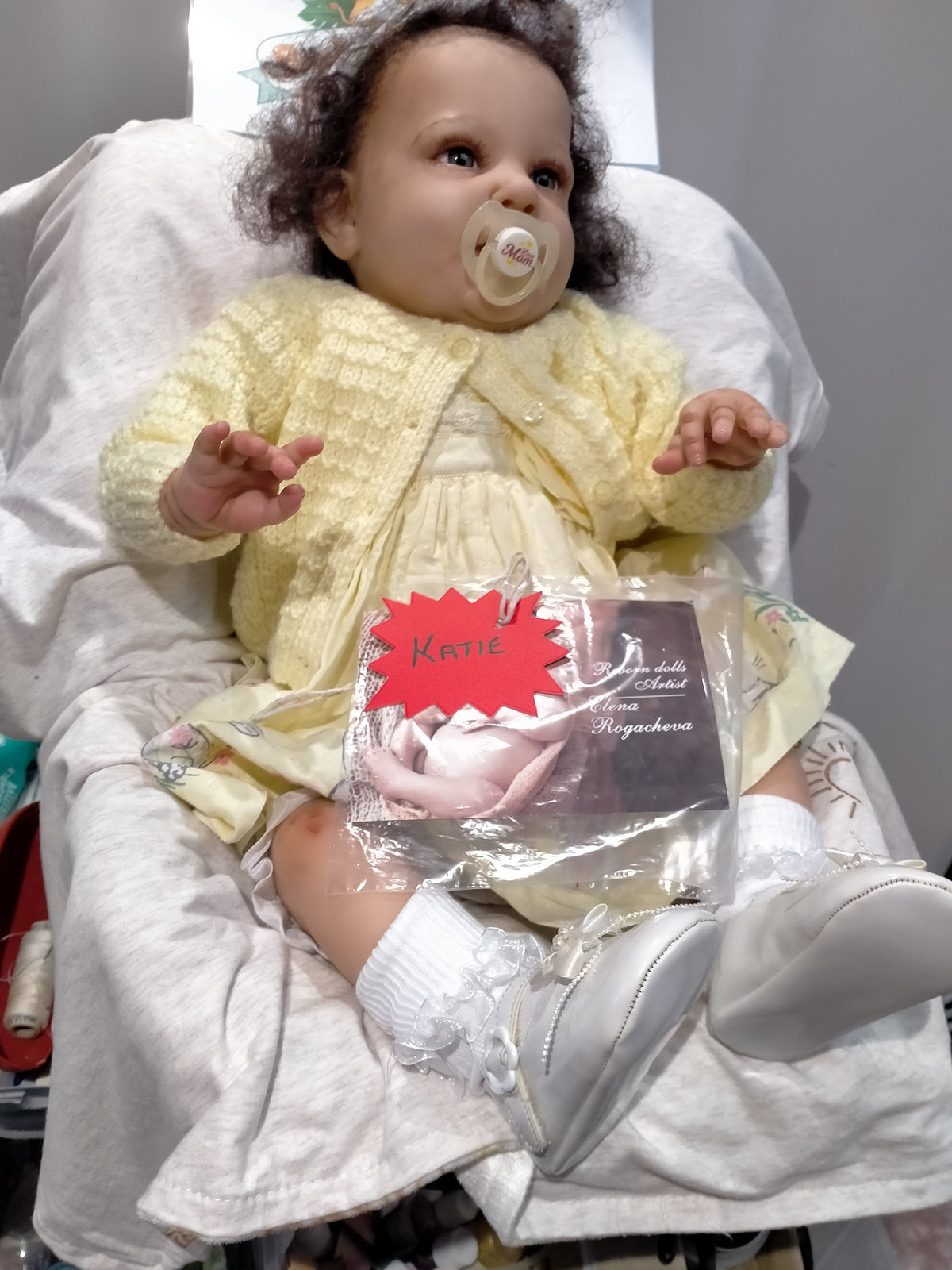 KATIE-MARIE ❤️By Ann Timmerman Professionally weighted 7.5lbs 3.4kgs 26" 64cm  Painted by Elena Rogacheva