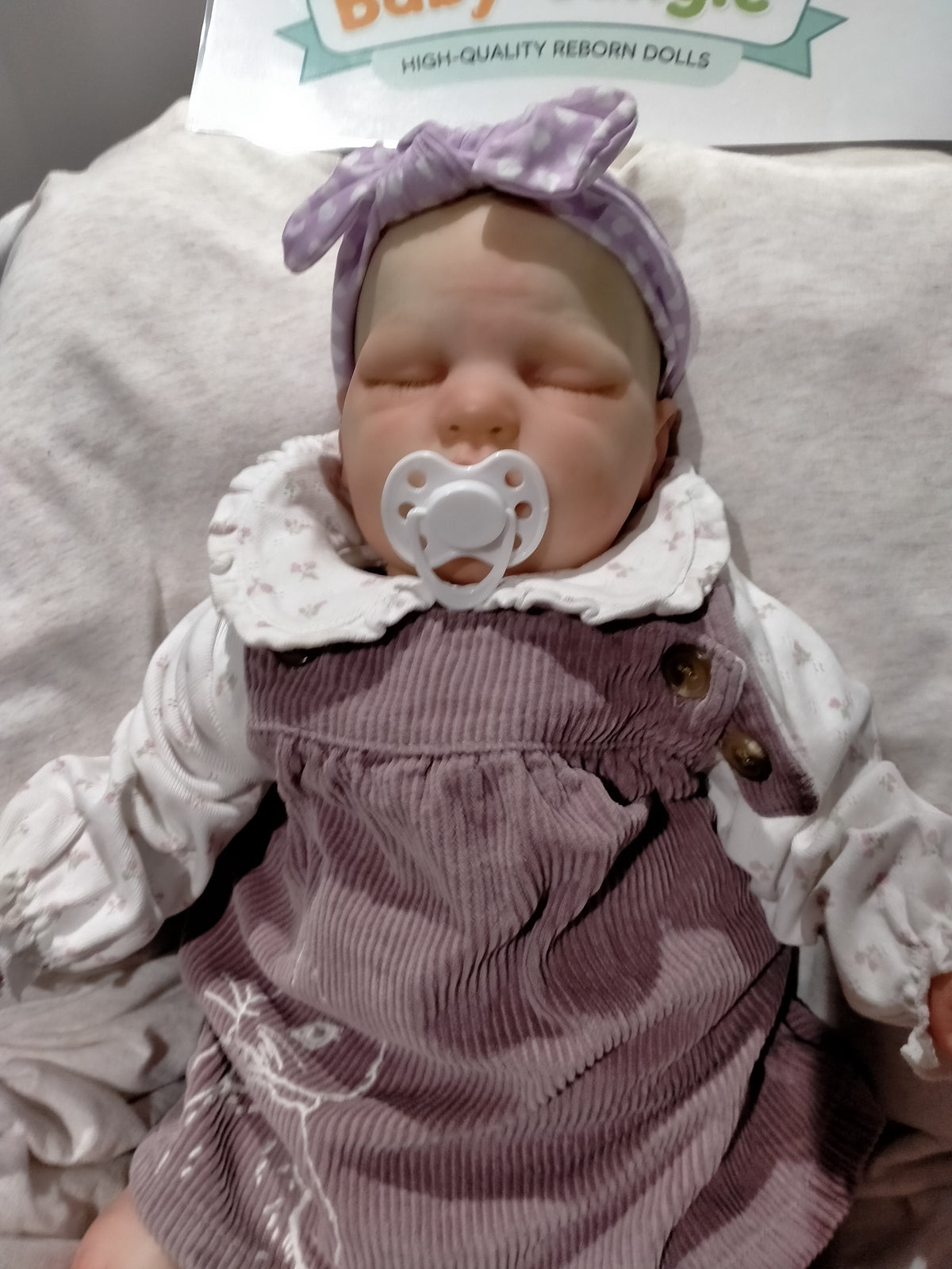 SWEETIE By Bountiful Baby Professionally weighted 7.3lbs 3.3kgs 21" 53cm