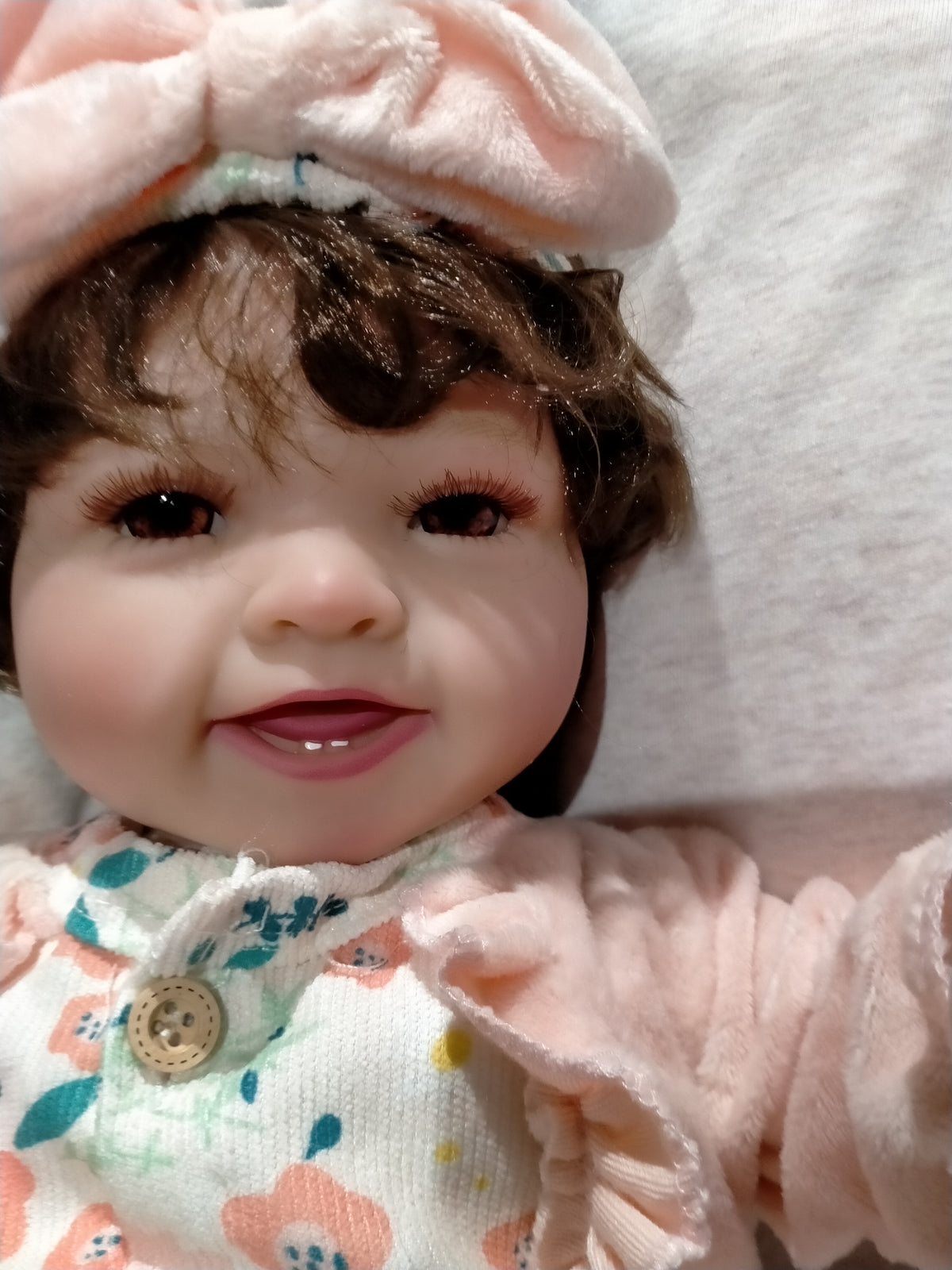 CANDICE❤️Beautiful reborn doll girl. SPECIAL OFFER PRICE £85 Doll 17" 4.6lbs
