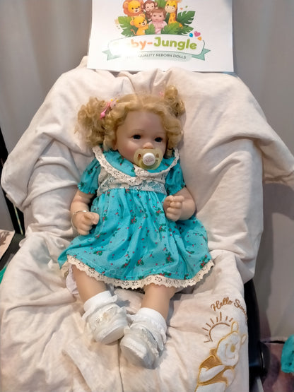 RACHEL Beautiful reborn doll girl. Nicely Weighted to 5.8lbs 2.6kgs 19" 48cm - Default Title
