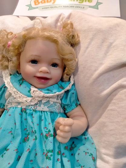 RACHEL Beautiful reborn doll girl. Nicely Weighted to 5.8lbs 2.6kgs 19" 48cm - Default Title