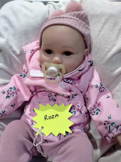 ROZA Beautiful reborn doll girl. Nicely Weighted to 6lbs 2.7kgs 18" 46cm - Default Title