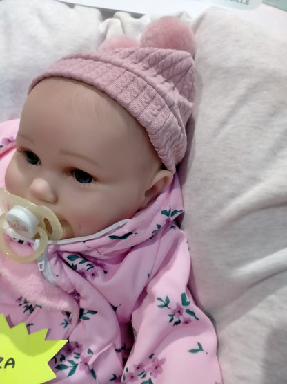 ROZA Beautiful reborn doll girl. Nicely Weighted to 6lbs 2.7kgs 18" 46cm - Default Title