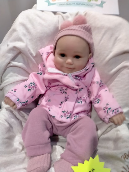 ROZA Beautiful reborn doll girl. Nicely Weighted to 6lbs 2.7kgs 18" 46cm - Default Title