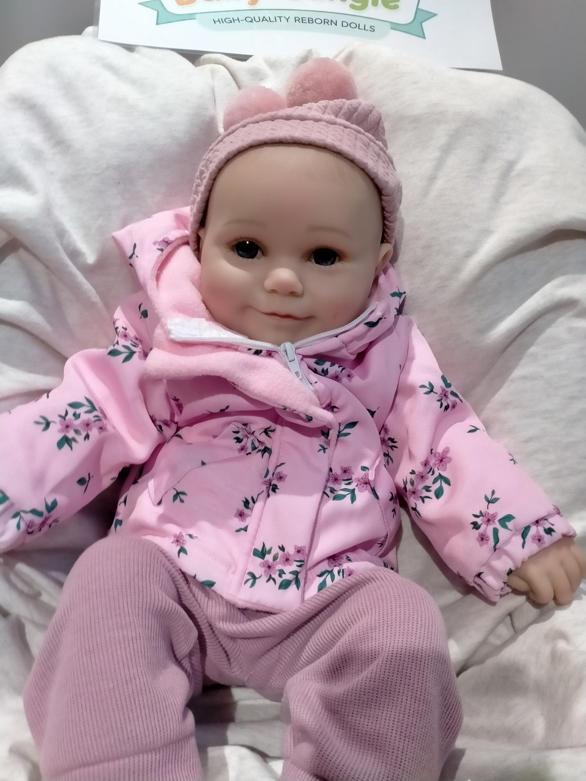 ROZA Beautiful reborn doll girl. Nicely Weighted to 6lbs 2.7kgs 18" 46cm - Default Title