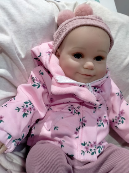ROZA Beautiful reborn doll girl. Nicely Weighted to 6lbs 2.7kgs 18" 46cm - Default Title