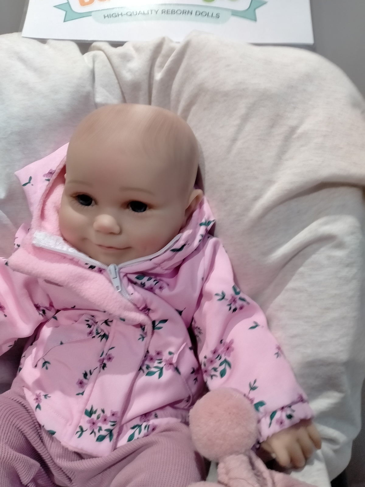 ROZA Beautiful reborn doll girl. Nicely Weighted to 6lbs 2.7kgs 18" 46cm - Default Title
