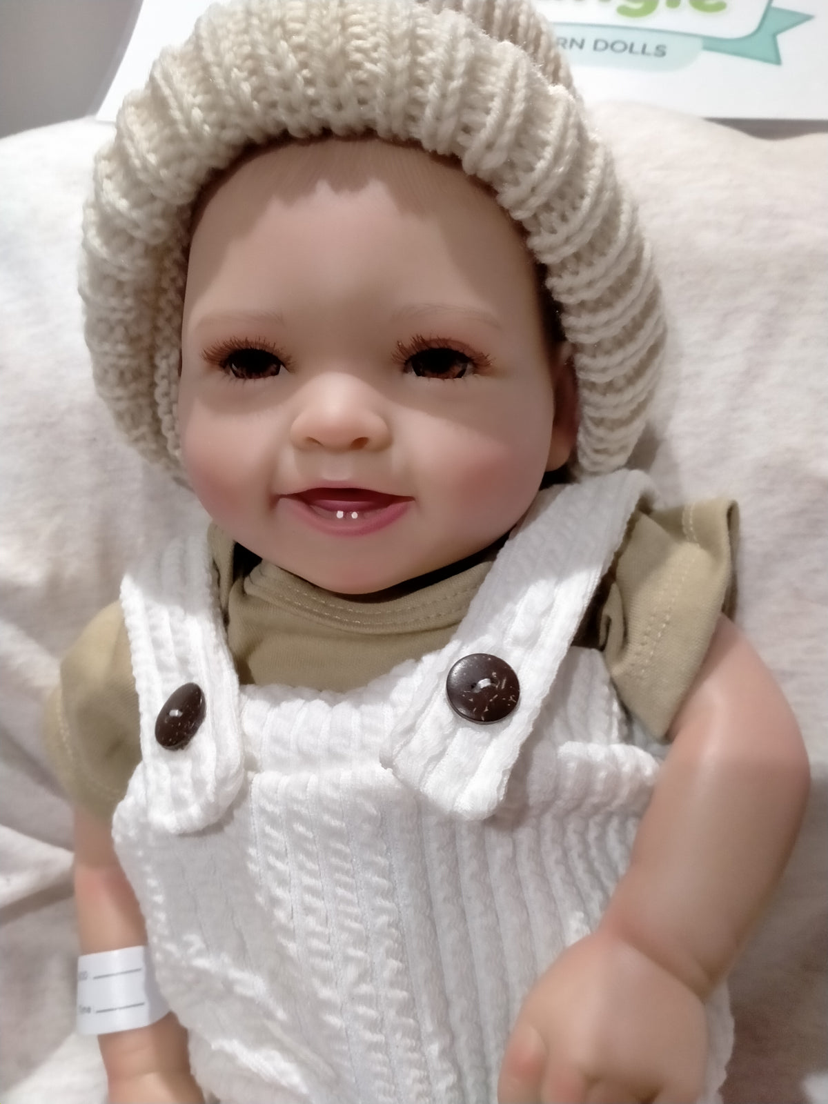 JERRY Charming reborn doll Boy. Nicely Weighted to 4.5lbs 2kgs 16" 41cm