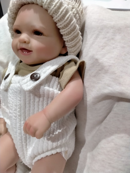 JERRY Charming reborn doll Boy. Nicely Weighted to 4.5lbs 2kgs 16" 41cm