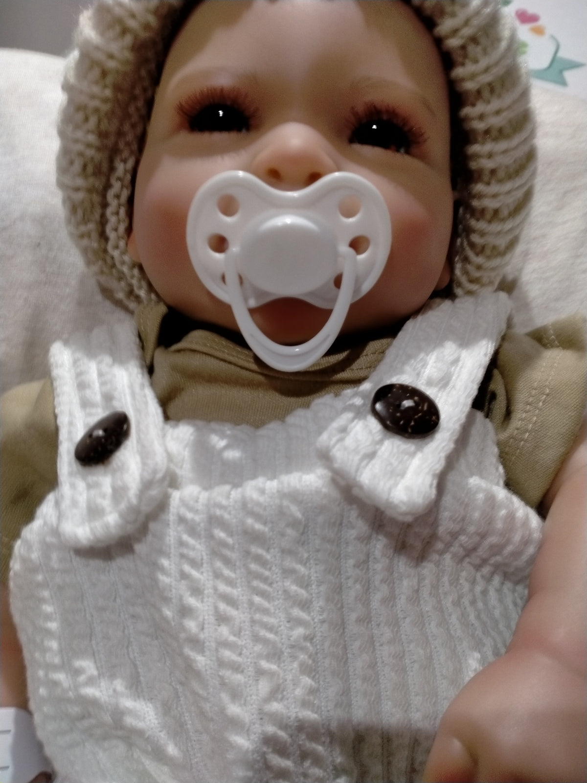JERRY Charming reborn doll Boy. Nicely Weighted to 4.5lbs 2kgs 16" 41cm