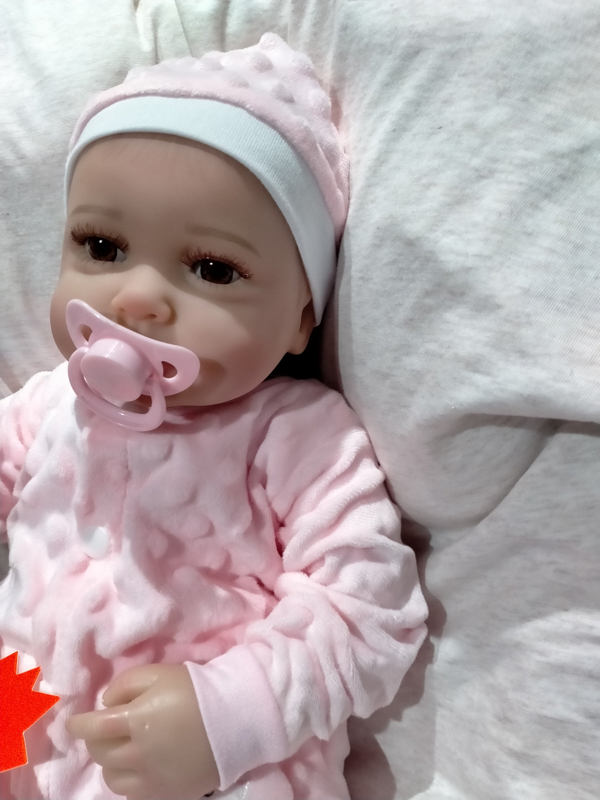 AMELIA Beautiful reborn doll girl. Nicely Weighted to 4.8lbs 2.2kgs 18" 46cm