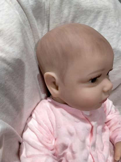AMELIA Beautiful reborn doll girl. Nicely Weighted to 4.8lbs 2.2kgs 18" 46cm