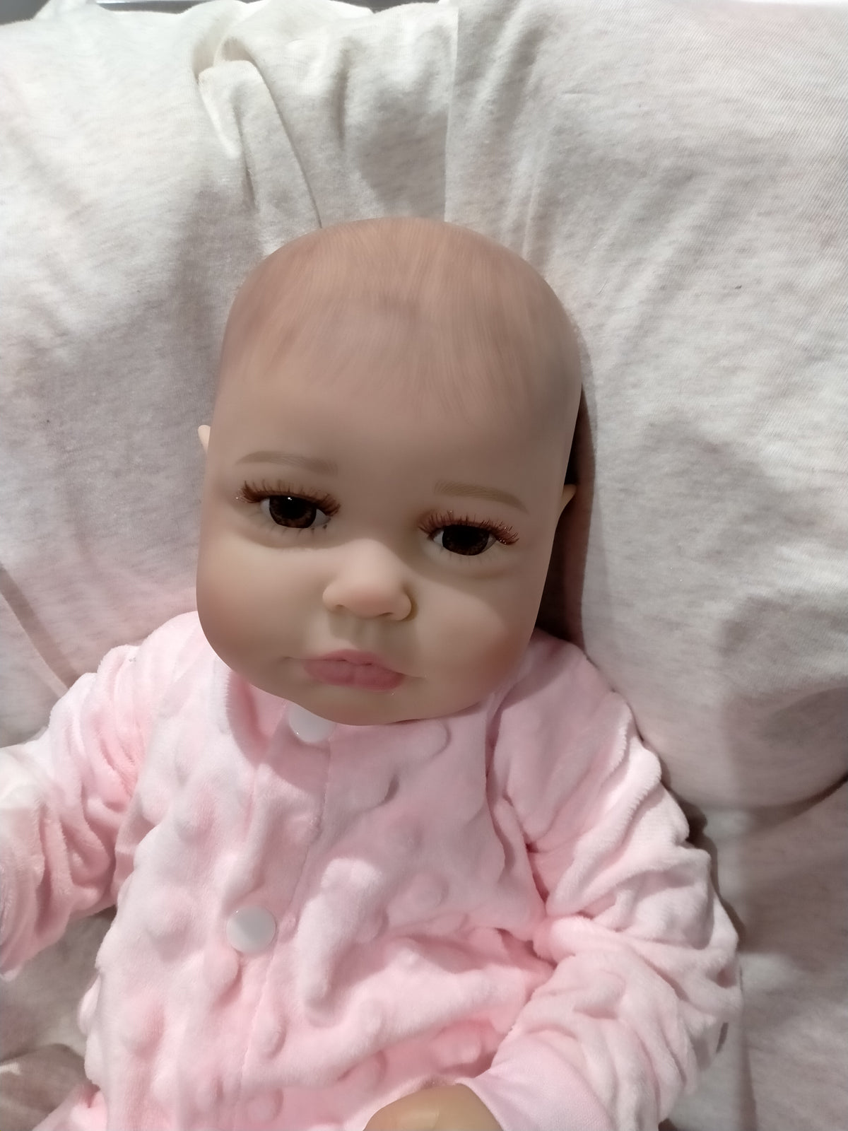 AMELIA Beautiful reborn doll girl. Nicely Weighted to 4.8lbs 2.2kgs 18" 46cm