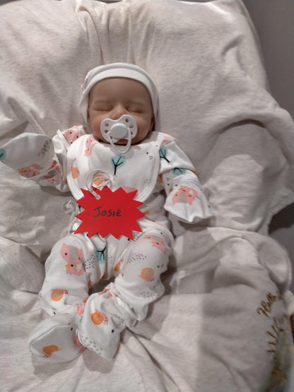 JOSIE Beautiful Reborn Doll Girl – Nicely Weighted 4.8lbs | 17" Baby-Jungle