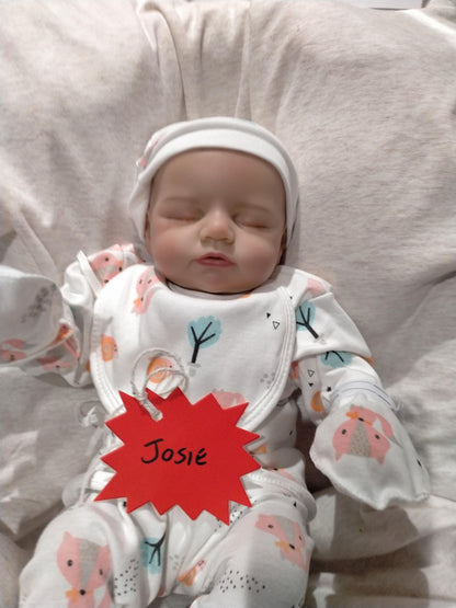 JOSIE Beautiful Reborn Doll Girl – Nicely Weighted 4.8lbs | 17" Baby-Jungle