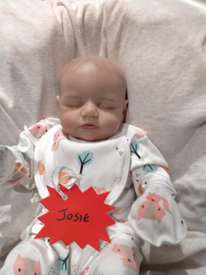 JOSIE Beautiful Reborn Doll Girl – Nicely Weighted 4.8lbs | 17" Baby-Jungle