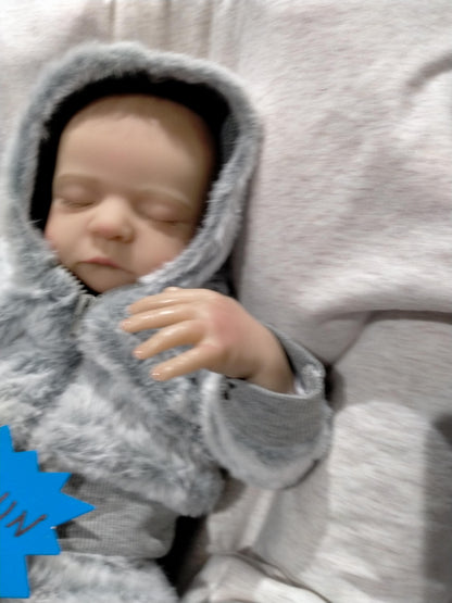 ALVIN Cute Reborn Doll Boy – Nicely Weighted 5lbs | 17" Baby-Jungle