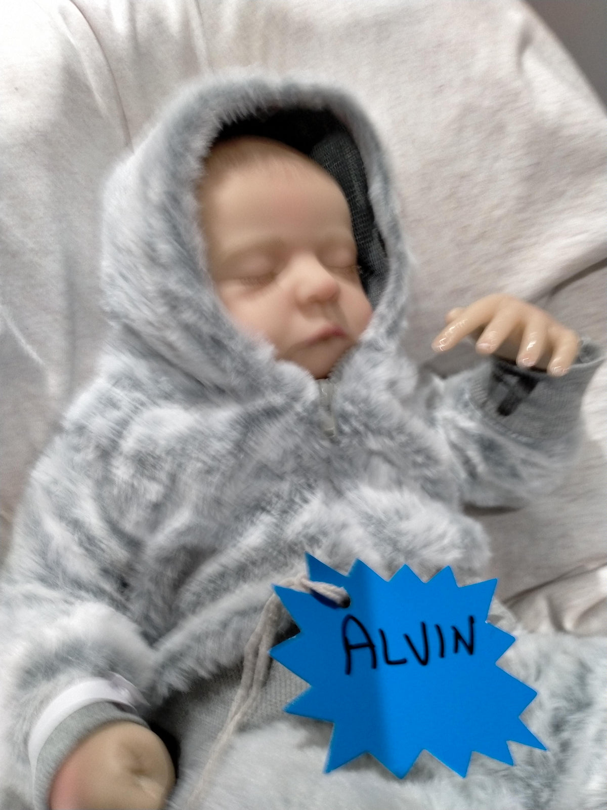 ALVIN Cute Reborn Doll Boy – Nicely Weighted 5lbs | 17" Baby-Jungle