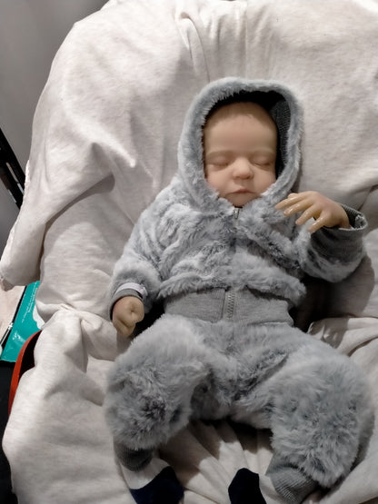 ALVIN Cute Reborn Doll Boy – Nicely Weighted 5lbs | 17" Baby-Jungle