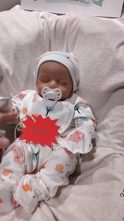 JOSIE Beautiful Reborn Doll Girl – Nicely Weighted 4.8lbs | 17" Baby-Jungle